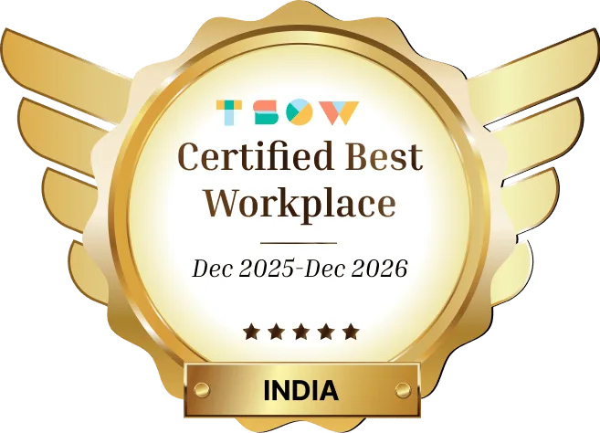 Certified Best Workplace - Dec 2025 to Dec 2026 - India